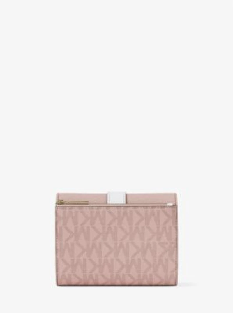 Greenwich Medium Signature Logo Trifold Wallet