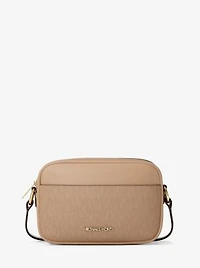 Jet Set Small Signature Logo Camera Crossbody Bag