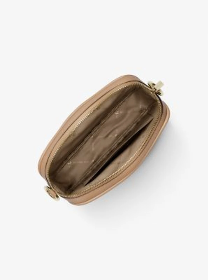 Jet Set Small Signature Logo Camera Crossbody Bag