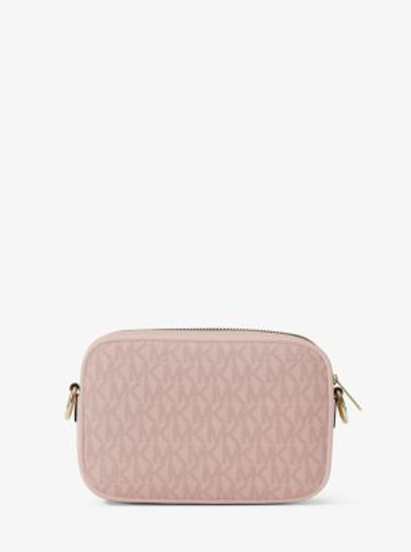 Jet Set Small Signature Logo Camera Crossbody Bag