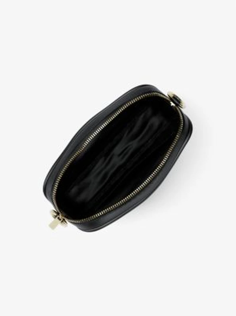 Jet Set Small Signature Logo Camera Crossbody Bag