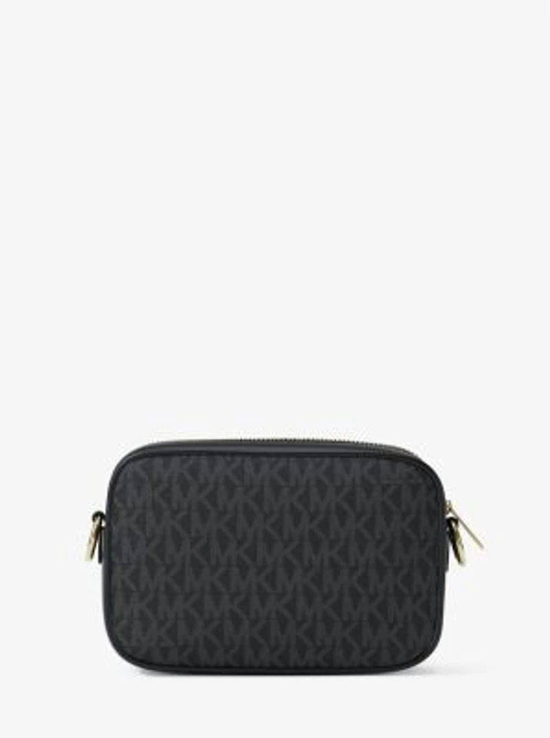 Jet Set Small Signature Logo Camera Crossbody Bag
