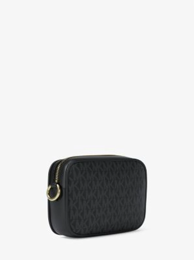 Jet Set Small Signature Logo Camera Crossbody Bag