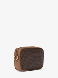 Jet Set Small Signature Logo Camera Crossbody Bag