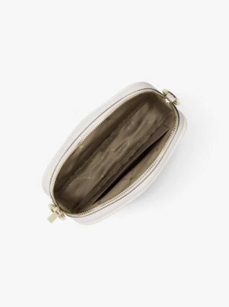 Jet Set Small Signature Logo Camera Crossbody Bag