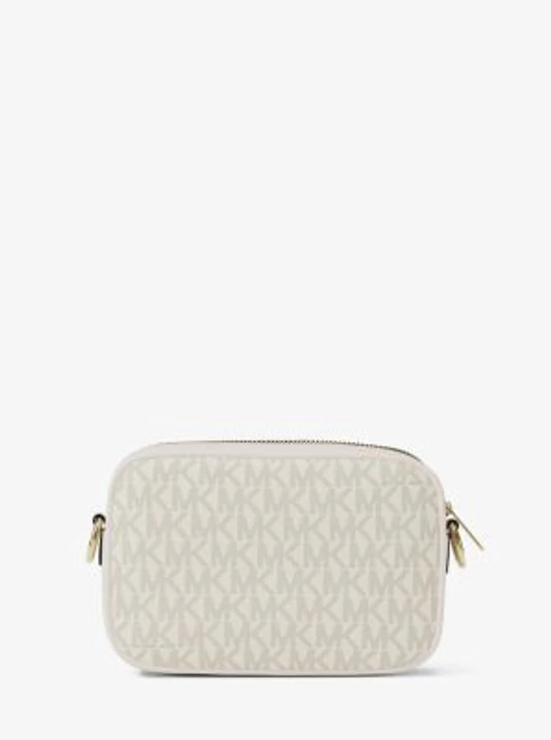 Jet Set Small Signature Logo Camera Crossbody Bag
