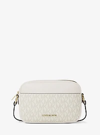 Jet Set Small Signature Logo Camera Crossbody Bag