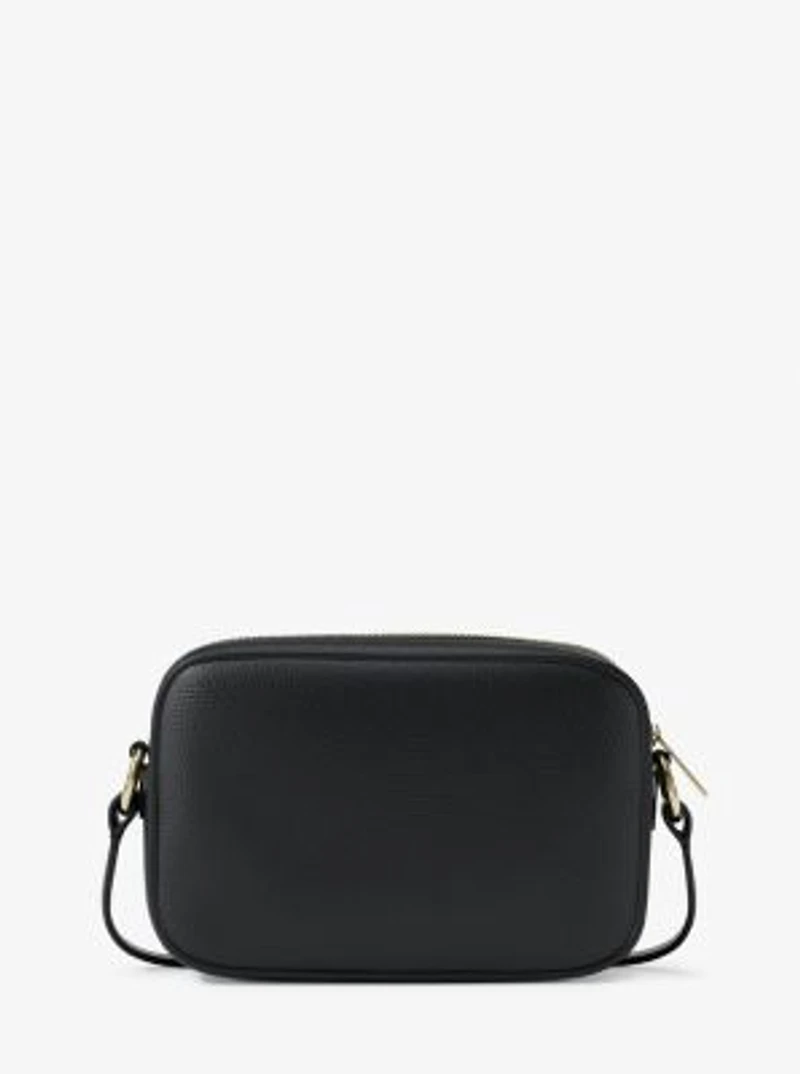 Jet Set Small Pebbled Leather Camera Crossbody Bag
