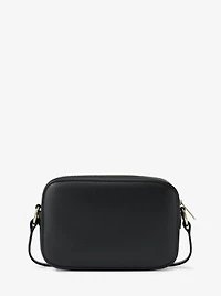 Jet Set Small Pebbled Leather Camera Crossbody Bag