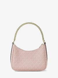 Jet Set Small Signature Logo Convertible Crossbody Bag