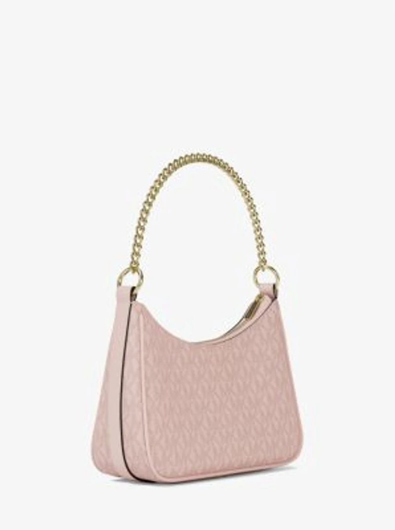 Jet Set Small Signature Logo Convertible Crossbody Bag