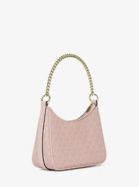 Jet Set Small Signature Logo Convertible Crossbody Bag