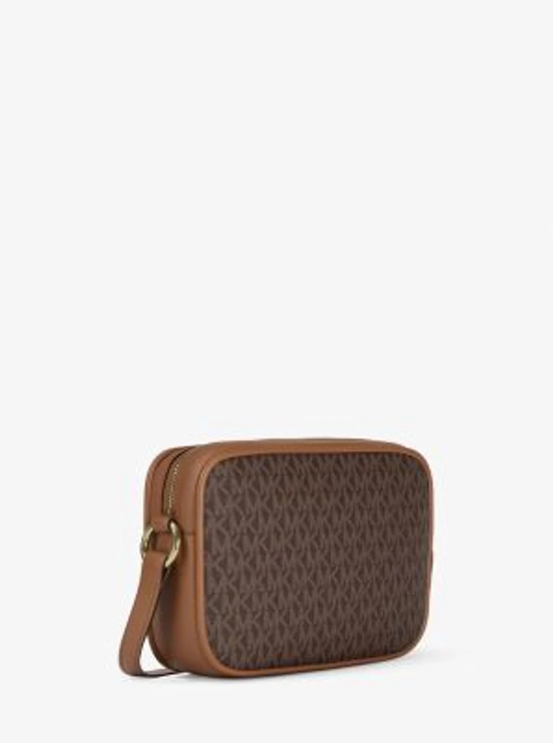 Jet Set Travel Large Signature logo Camera Crossbody Bag