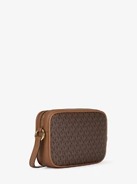 Jet Set Travel Large Signature logo Camera Crossbody Bag