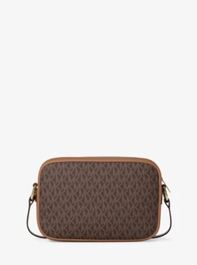 Jet Set Travel Large Signature logo Camera Crossbody Bag