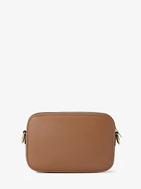Jet Set Pebbled Leather Camera Crossbody Bag