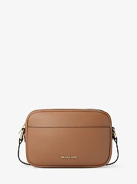Jet Set Pebbled Leather Camera Crossbody Bag