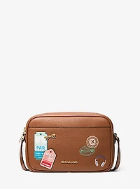 Jet Set Large Embellished Camera Crossbody Bag