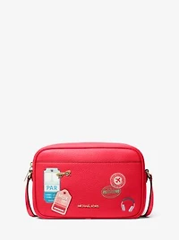 Jet Set Large Embellished Camera Crossbody Bag