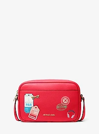 Jet Set Large Embellished Camera Crossbody Bag