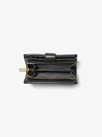 Jet Set Medium Woven Wallet