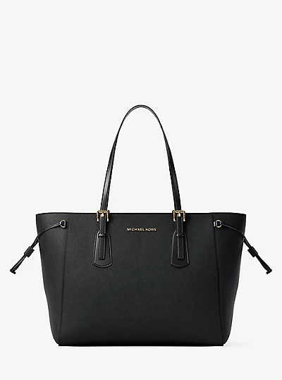 Voyager Large Saffiano Leather Tote Bag