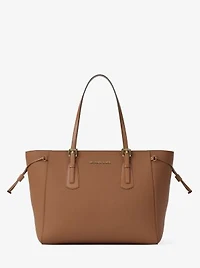 Voyager Large Saffiano Leather Tote Bag