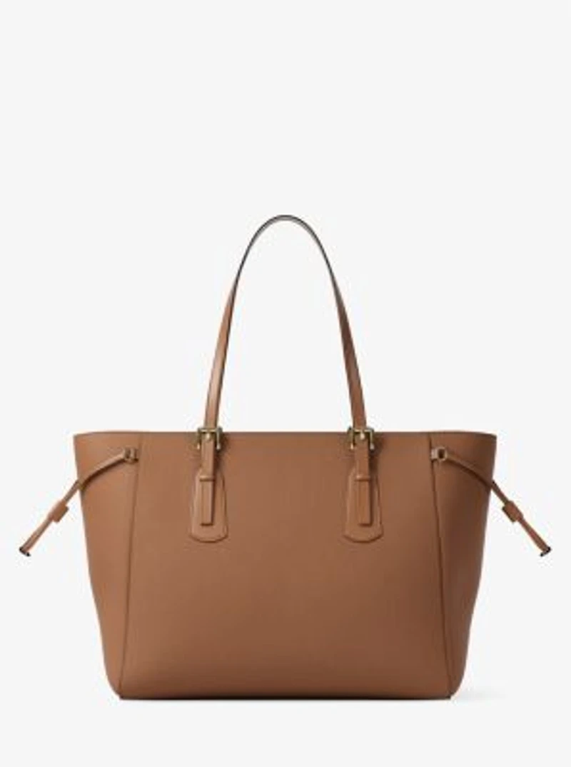 Voyager Large Saffiano Leather Tote Bag