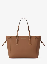 Voyager Large Saffiano Leather Tote Bag