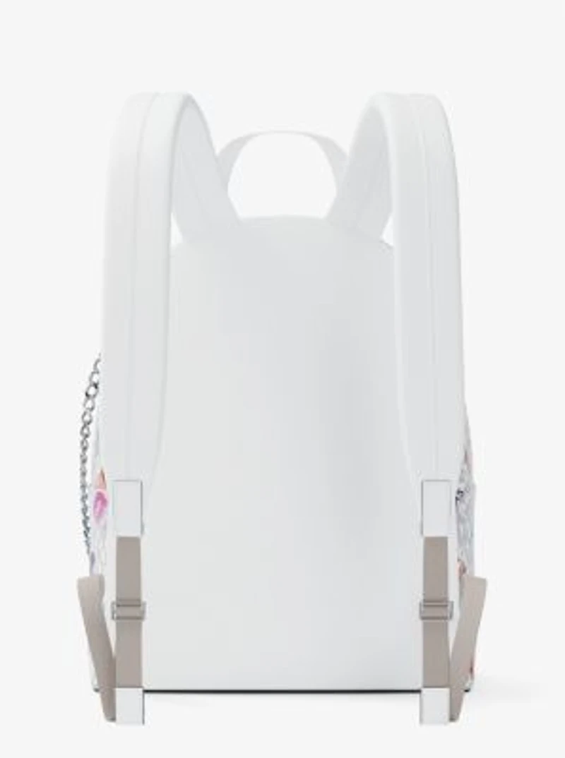 Slater Medium Printed Signature Logo Backpack