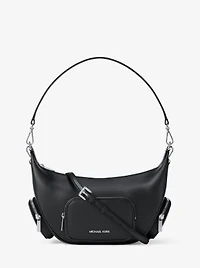 Merritt Medium Pebbled Leather Convertible Shoulder Bag