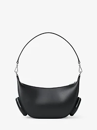 Merritt Medium Pebbled Leather Convertible Shoulder Bag