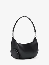 Merritt Medium Pebbled Leather Convertible Shoulder Bag
