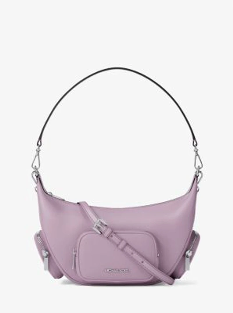 Merritt Medium Pebbled Leather Convertible Shoulder Bag