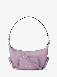 Merritt Medium Pebbled Leather Convertible Shoulder Bag