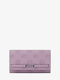 Carson Large Logo Debossed Wallet