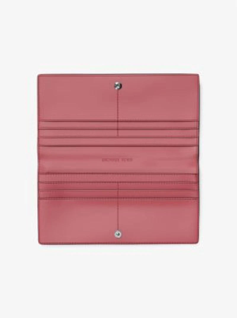 Carson Large Logo Debossed Snap Wallet