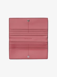 Carson Large Logo Debossed Snap Wallet