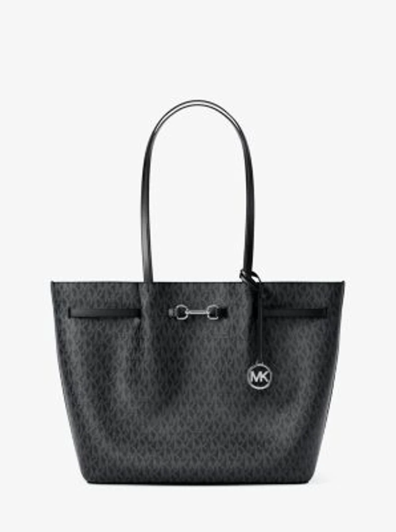 Carson Large Signature Logo Tote Bag