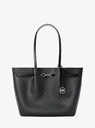 Carson Large Signature Logo Tote Bag