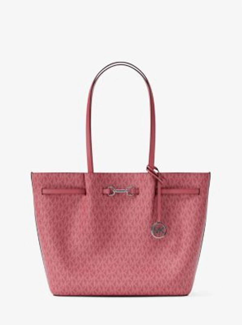 Carson Large Signature Logo Tote Bag