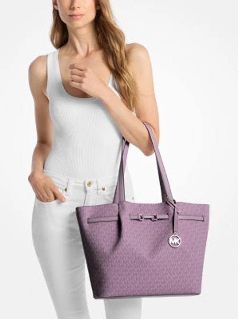 Carson Large Signature Logo Tote Bag