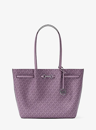 Carson Large Signature Logo Tote Bag