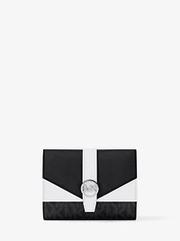 Greenwich Medium Signature Logo Trifold Wallet
