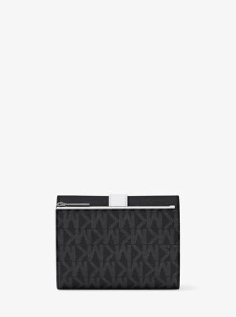 Greenwich Medium Signature Logo Trifold Wallet