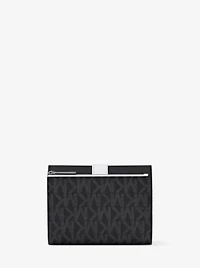 Greenwich Medium Signature Logo Trifold Wallet