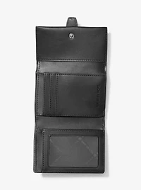 Greenwich Medium Ombré Signature Logo Tri-Fold Wallet