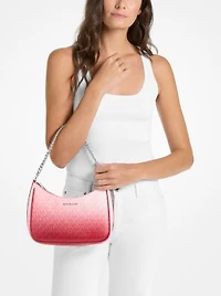 Jet Set Large Ombré Signature Logo Pochette