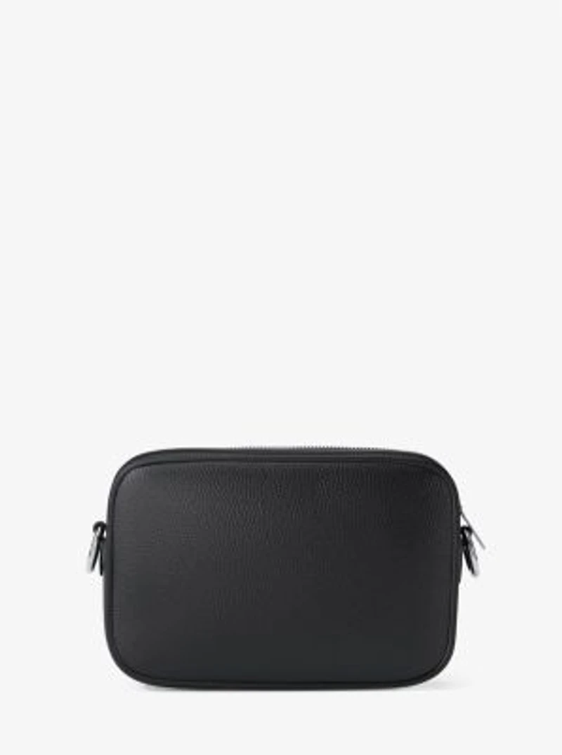 Jet Set Pebbled Leather Camera Crossbody Bag