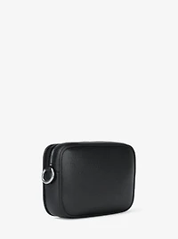 Jet Set Pebbled Leather Camera Crossbody Bag
